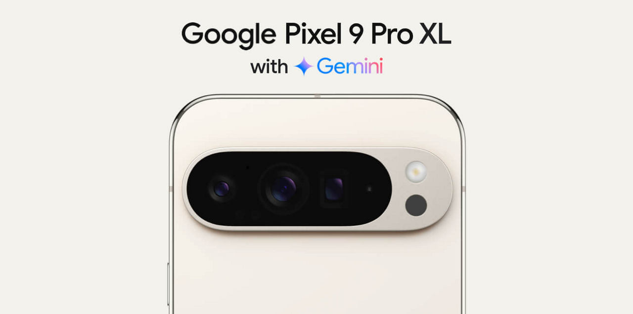 front and side of the Google Pixel 9a